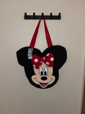 Minnie Mouse Big Face Canvas Tote